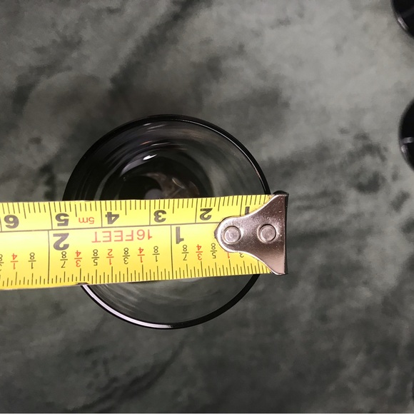 Cordial glasses / Small Wine Glasses / sherry glass Black Petal Stem 5.5” - Picture 10 of 16